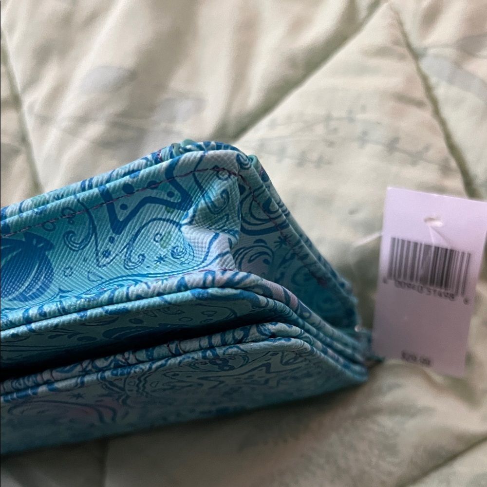 Disney Cruise Line Exclusive Little Mermaid Ariel Collection Wristlet Wallet Sea - Picture 5 of 8